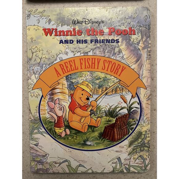Walt Disney's Winnie the Pooh and His Friends 4 Board Book Set Tigger Piglet Roo - Picture 6 of 9